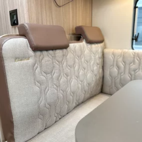 Burstner Lyseo Time T 690 Motorhome 9950 - Lounge Upholstery Detail