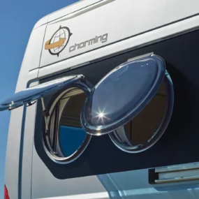 Malibu Diversity 640 GT Skyview Charming Campervan - Exterior Porthole Windows Open
