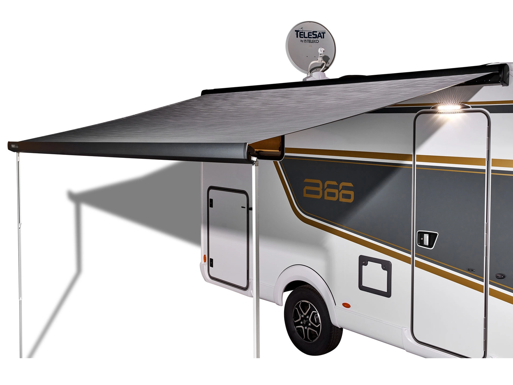 Burstner B66 TD 690 Motorhome FO400690 - Exterior Awning Satellite