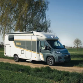 Burstner B66 TD 690 Motorhome FO400690 - Exterior Lifestyle Front Right