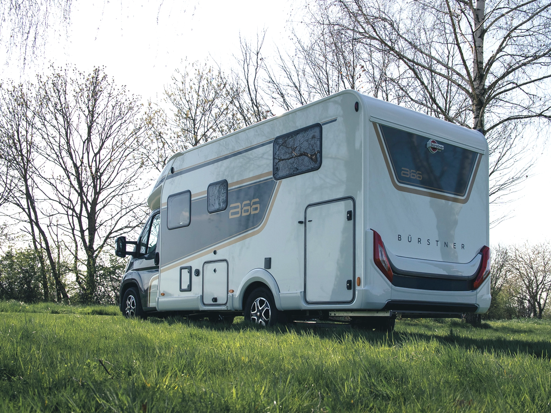 Burstner B66 TD 690 Motorhome FO400690 - Exterior Lifestyle Rear Left