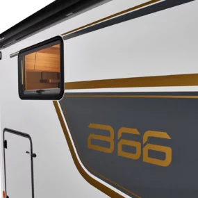 Burstner B66 TD 690 Motorhome FO400690 - Exterior Window Detail