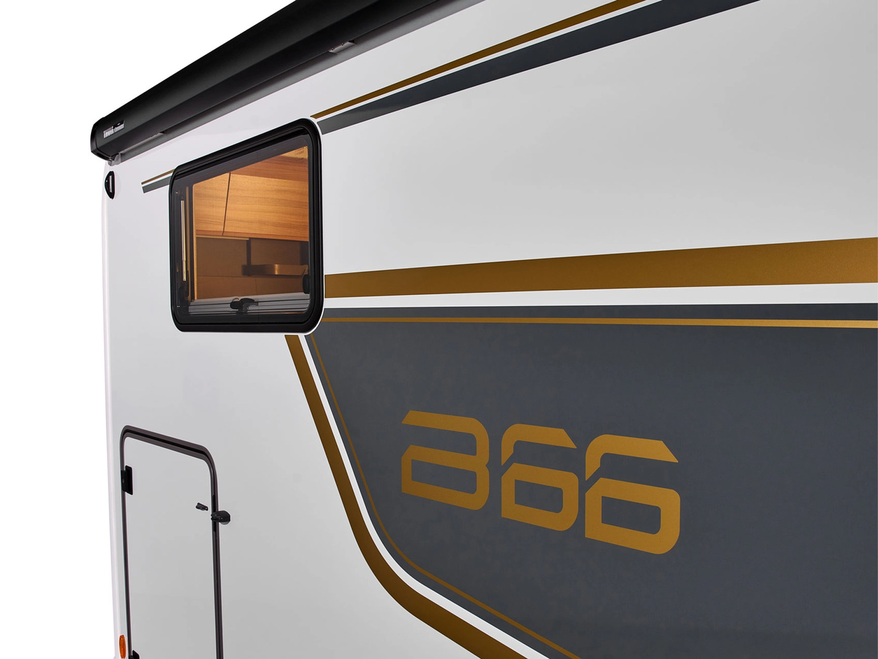Burstner B66 TD 690 Motorhome FO400690 - Exterior Window Detail