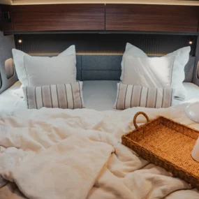 Hymer B-MC T 680 Motorhome - Bedroom Beds with Infill