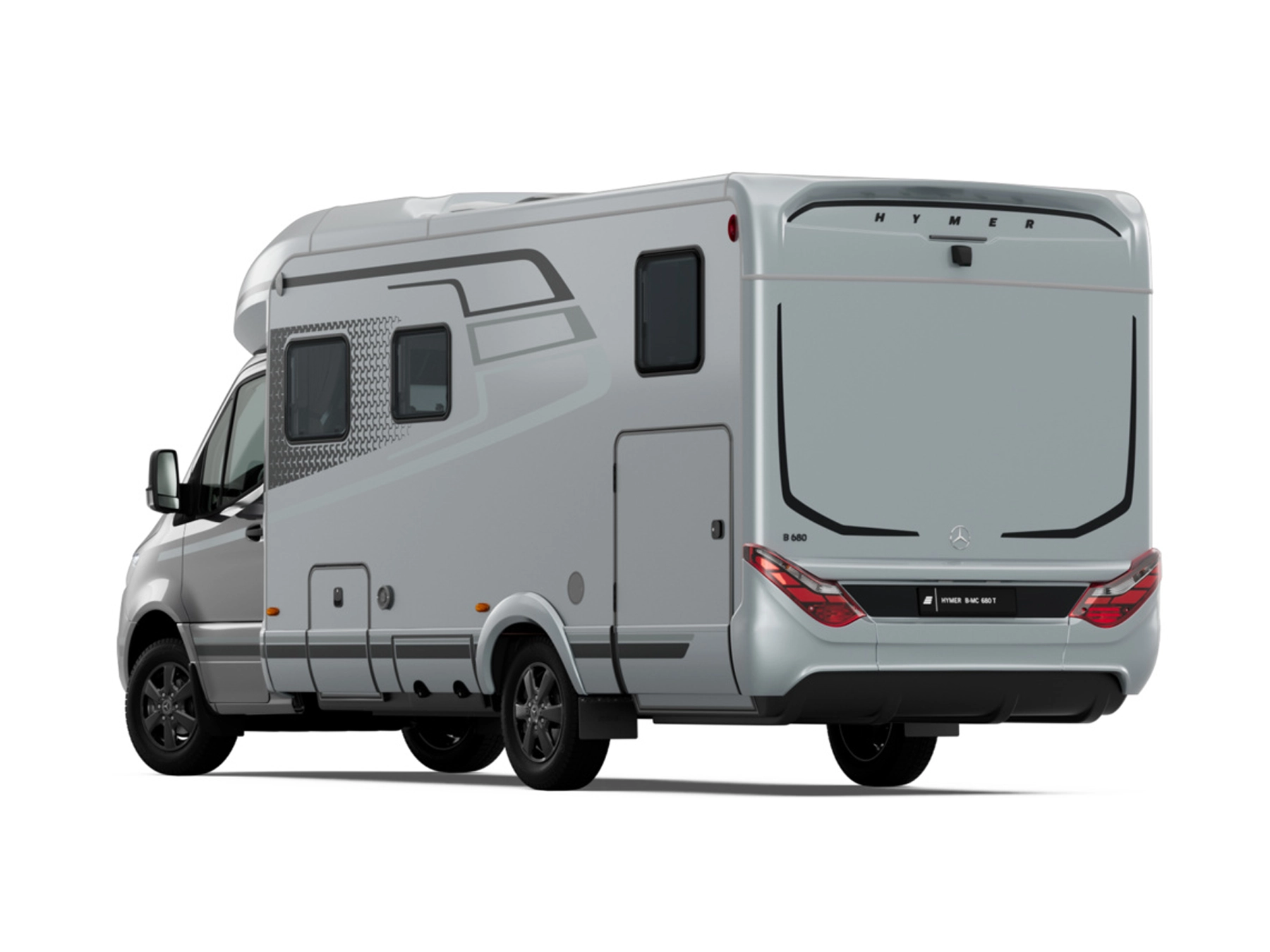 Hymer B-MC T 680 Motorhome - Exterior Rear Left