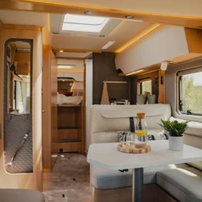 Hymer B-ML I Blackline Motorhome - Interior TWIN BEDS
