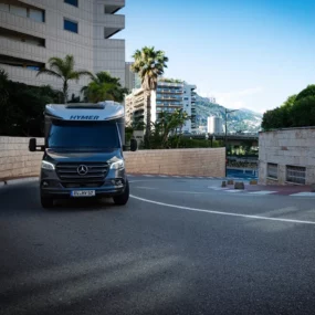 Hymer B-ML T 780 Blackline Motorhome - Exterior Lifestyle Road