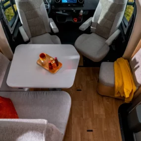 Hymer B-ML T 780 Blackline Motorhome - Lounge Birds Eye