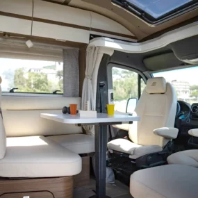Hymer B-ML T 780 Blackline Motorhome - Lounge Leather Light