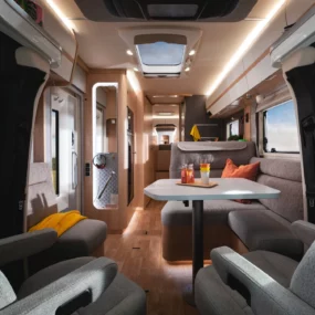 Hymer B-ML T 780 Blackline Motorhome - Lounge Lighting
