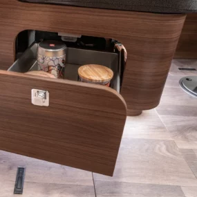 Hymer B-ML T 780 Blackline Motorhome - Lounge Seat Storage