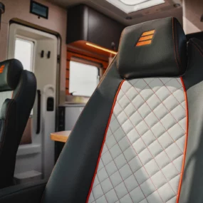 Hymer ML-T Crosstrail Motorhome FO100120 - Cab Seat Detail