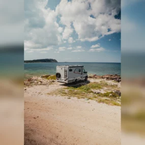 Hymer ML-T Crosstrail Motorhome FO100120 - Exterior Lifestyle Beach Edge