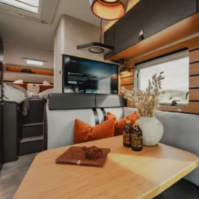 Hymer ML-T Crosstrail Motorhome FO100120 - Lounge Area View to Back