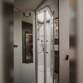 Hymer ML-T Crosstrail Motorhome FO100120 - Washroom Shower Closed