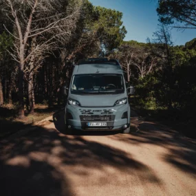 Hymer Redwood Campervan Core - Exterior Explorer Lifestyle Front Woodland