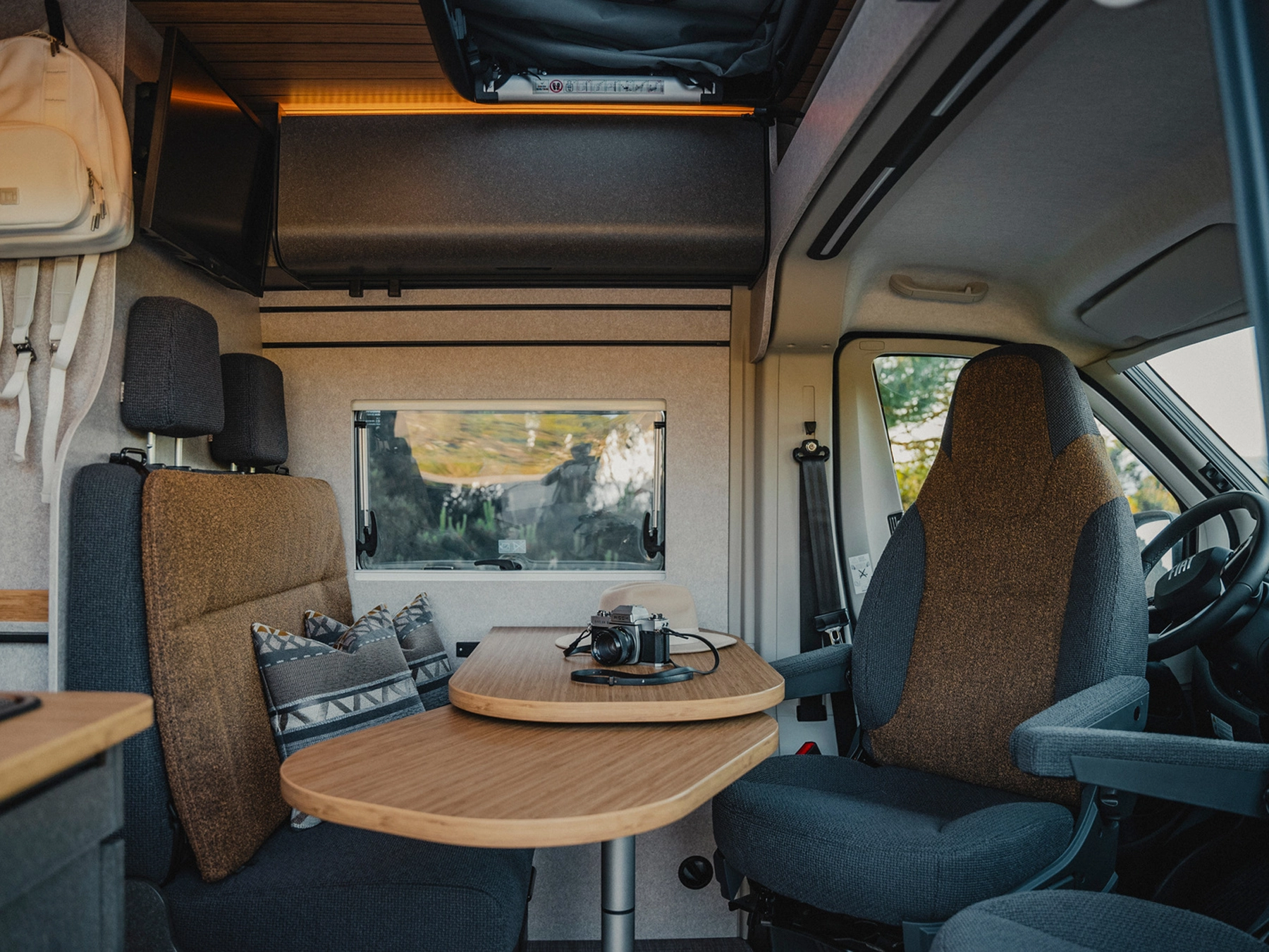 Hymer Redwood Campervan Core - Lounge Area Explorer