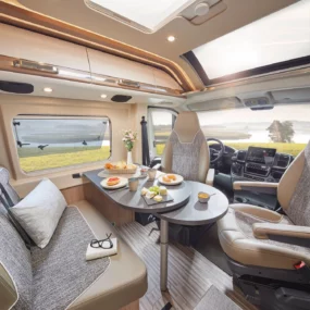 Malibu First Class Two Rooms Campervan - Seating Group