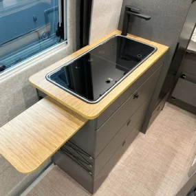 Hymer Redwood Explorer 600 Kitchen Area Worktop Extended