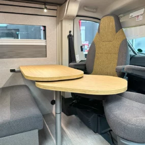 Hymer Redwood Explorer 600 Lounge Table Extended