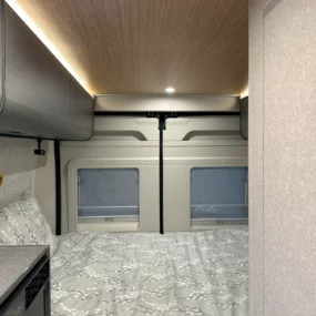 Hymer Redwood Explorer 600 Overhead Storage in rear