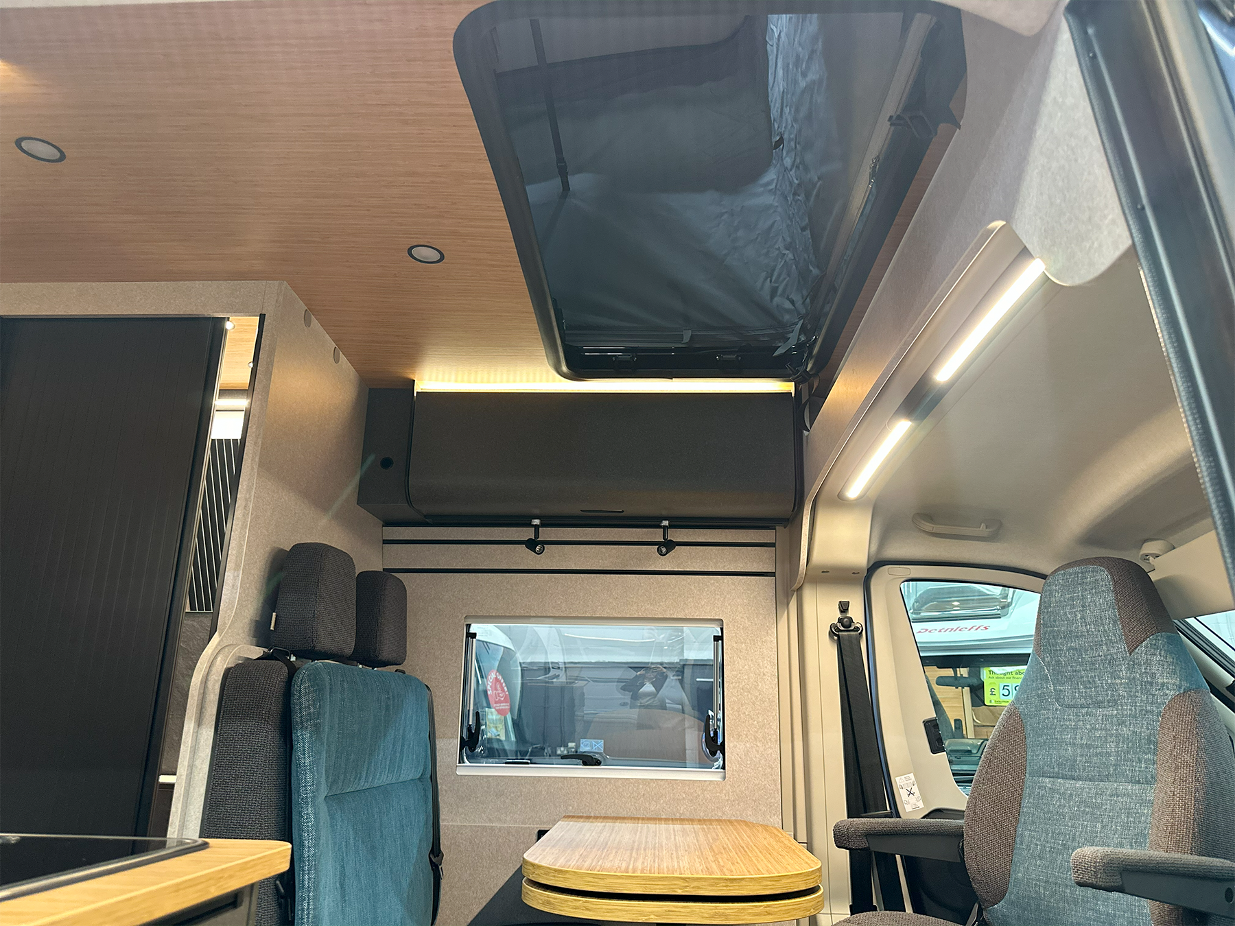 Hymer Redwood 601 Sport Pop Top Entrance