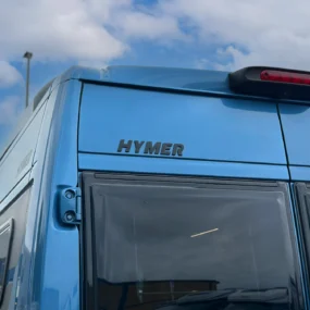 Hymer Redwood 601 Sport Pop Top Hymer Logo Rear
