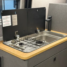 Hymer Redwood 601 Sport Pop Top Kitchen Worktop Sink & Hob