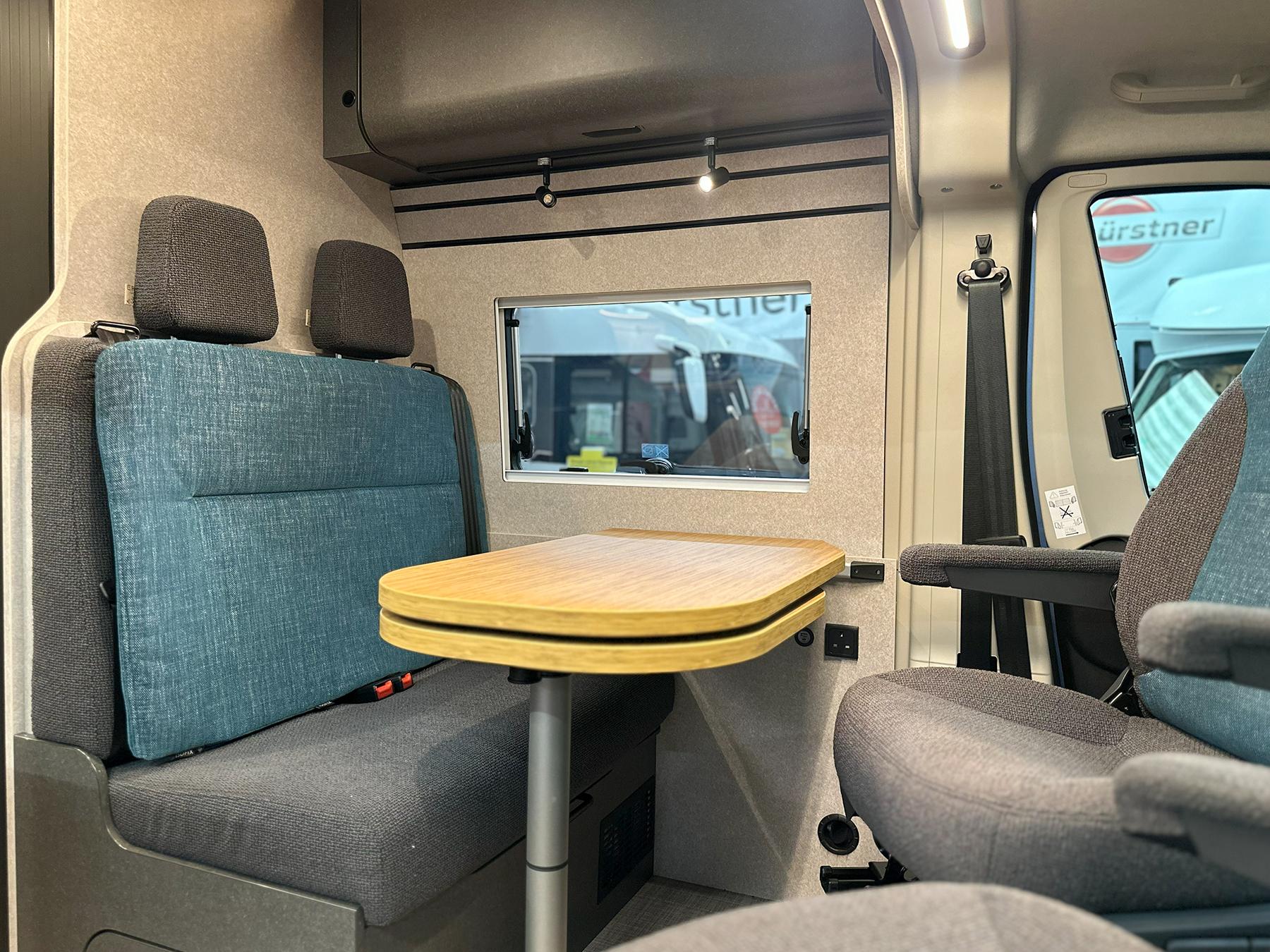 Hymer Redwood 601 Sport Pop Top Lounge Area