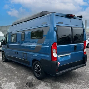 Hymer Redwood 601 Sport Pop Top Rear Right Side