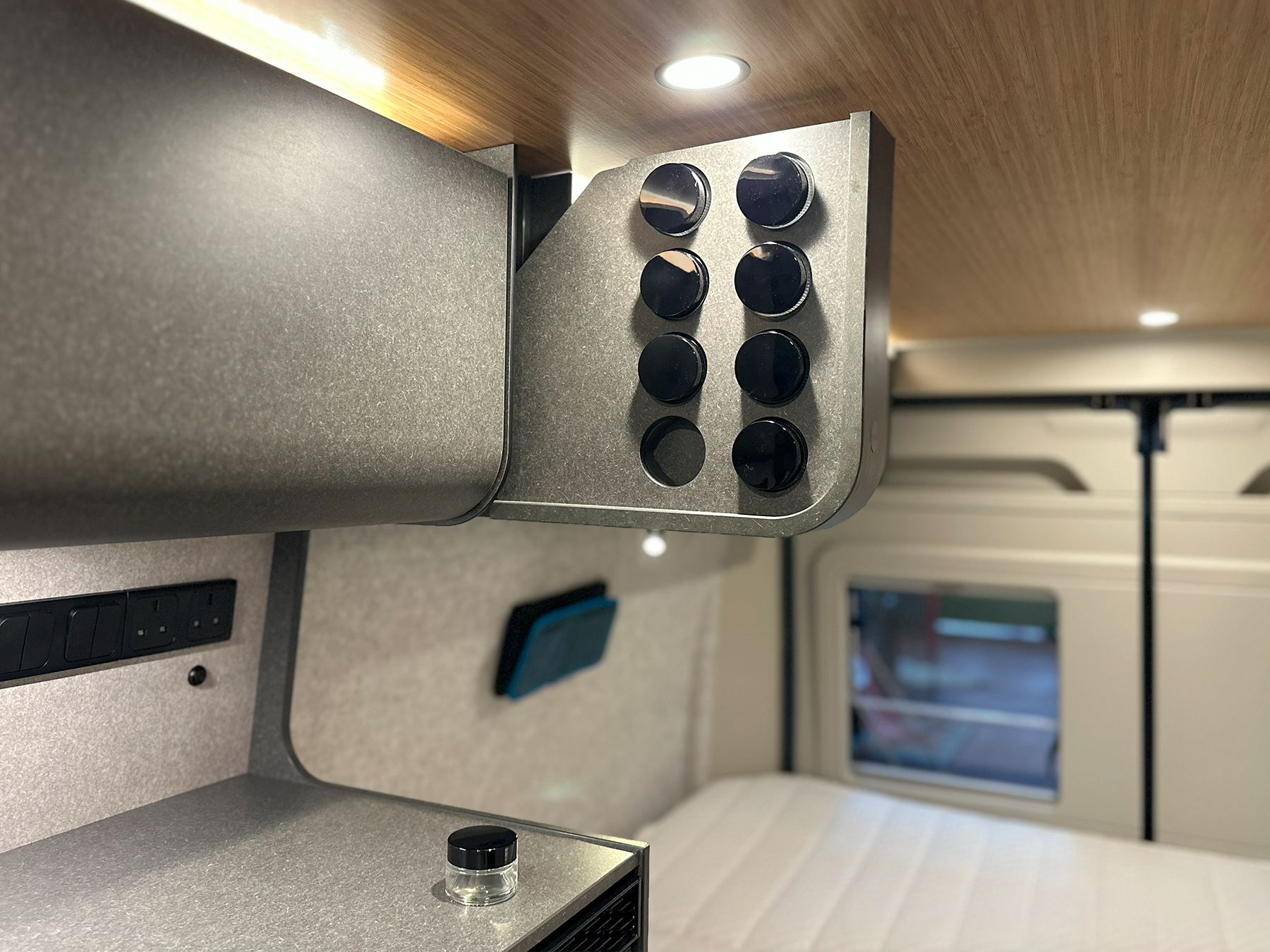 Hymer Redwood 601 Sport Pop Top Spice Cupboard