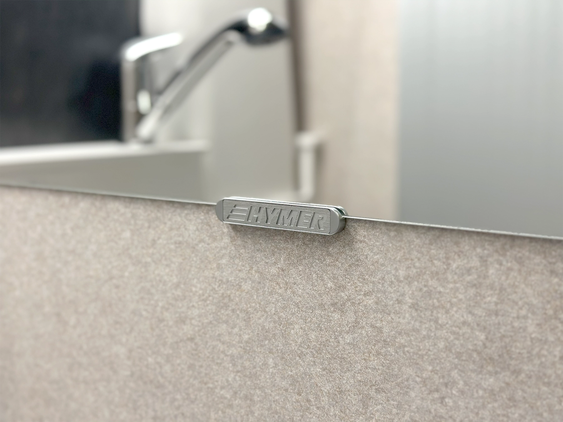 Hymer Yosemite Pop-Top Bathroom Mirror Details