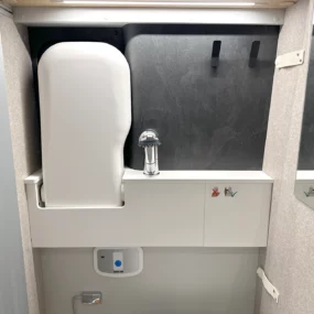 Hymer Yosemite Pop-Top Bathroom Sink Folded