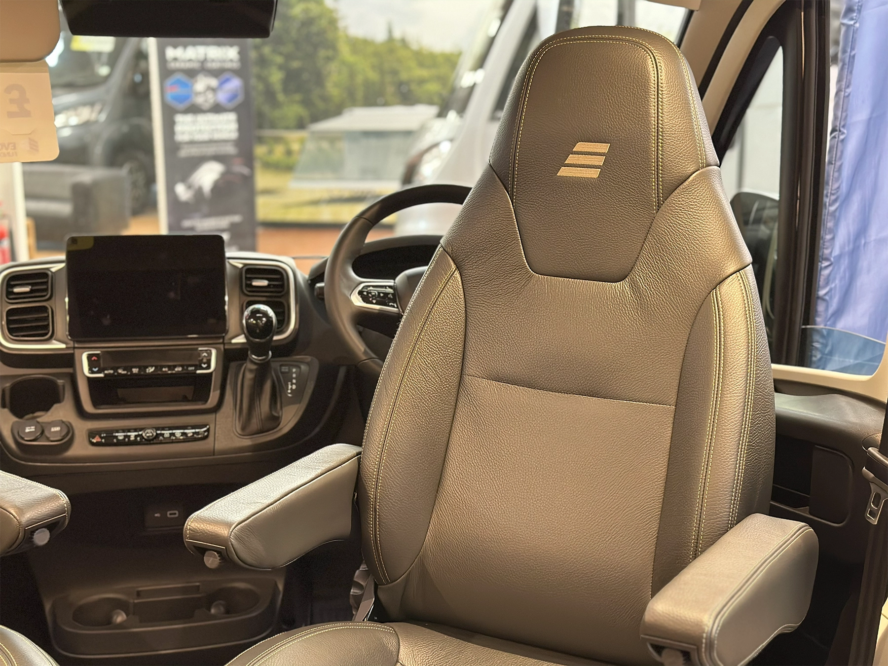 Hymer Yosemite Pop-Top Drivers Seat