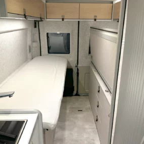 Hymer Yosemite Pop-Top Rear Storage Under Bed