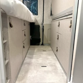 Hymer Yosemite Pop-Top Rear Storage Under Bed