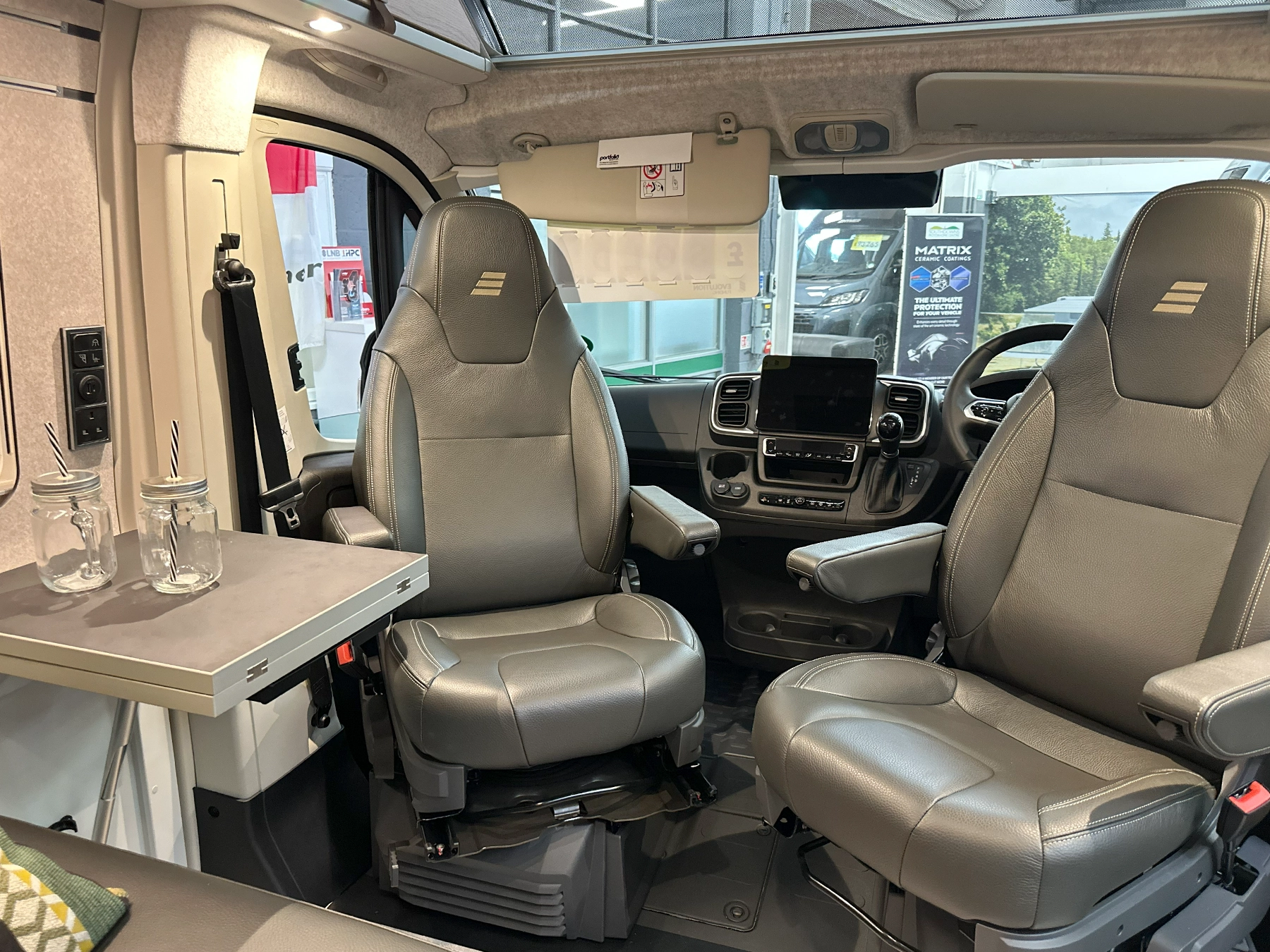 Hymer Yosemite Pop-Top Swivel Front Cab Seats