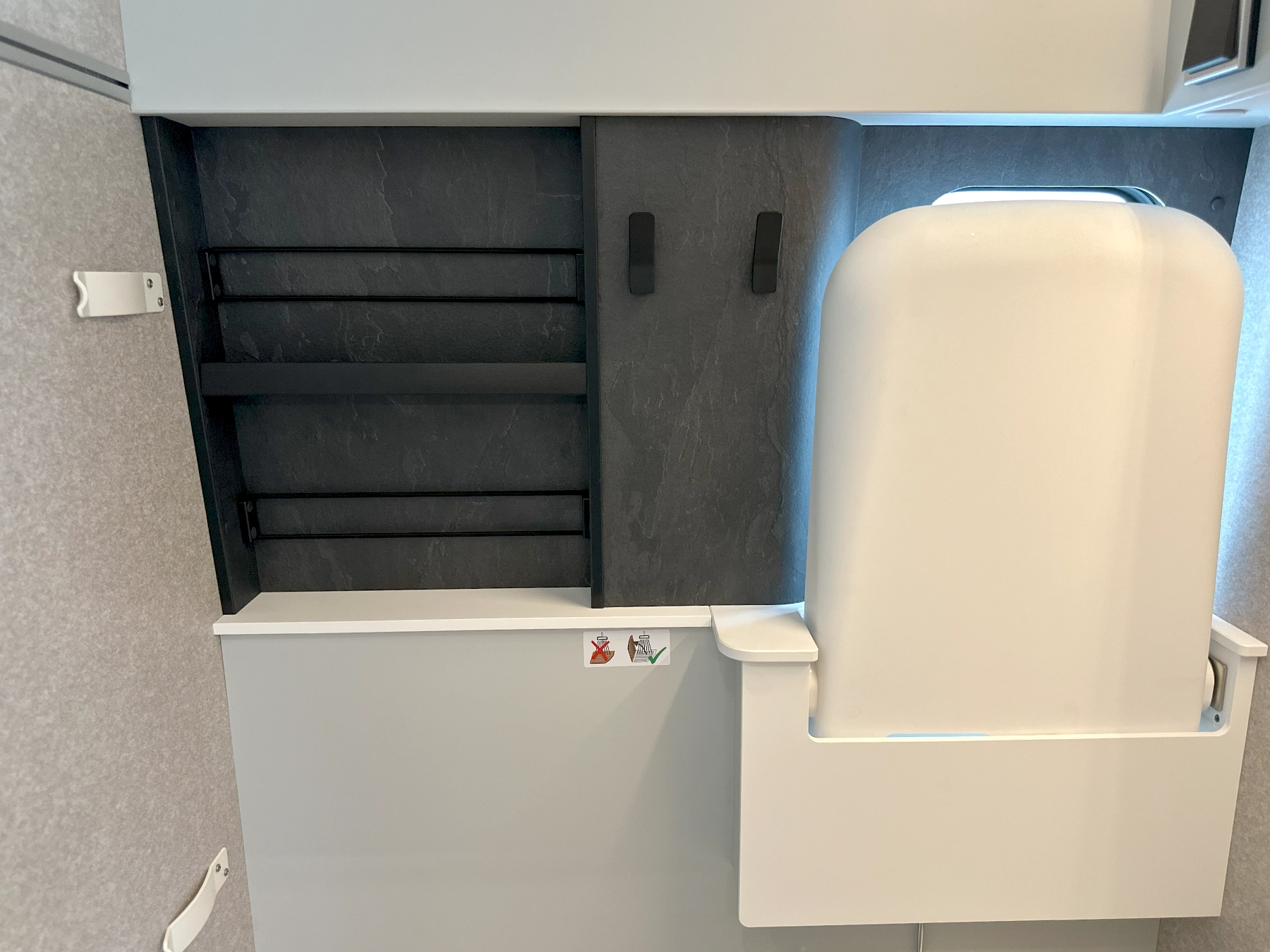 Grand Canyon S Pop Top 4x4 Bathroom Sink Folded Away