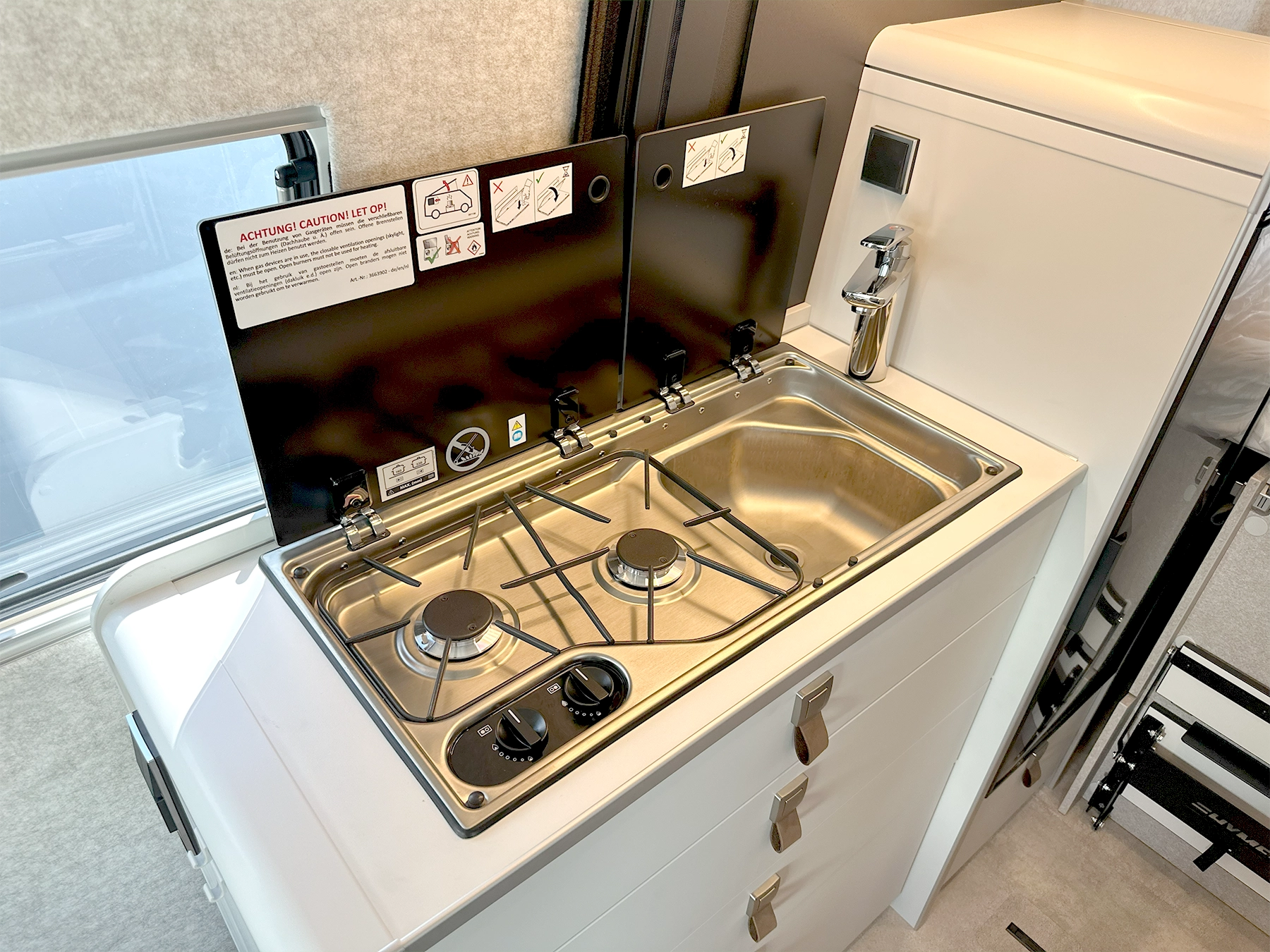 Grand Canyon S Pop Top 4x4 Kitchen Worktop Sink & Hob