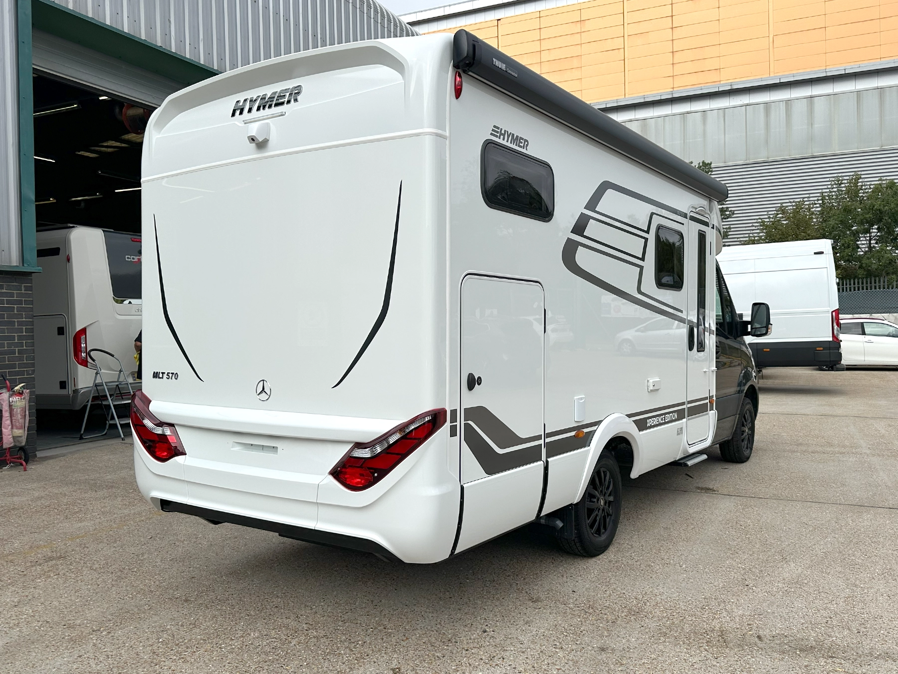Hymer ML-T 570 Xperience Exterior Left Rear Side
