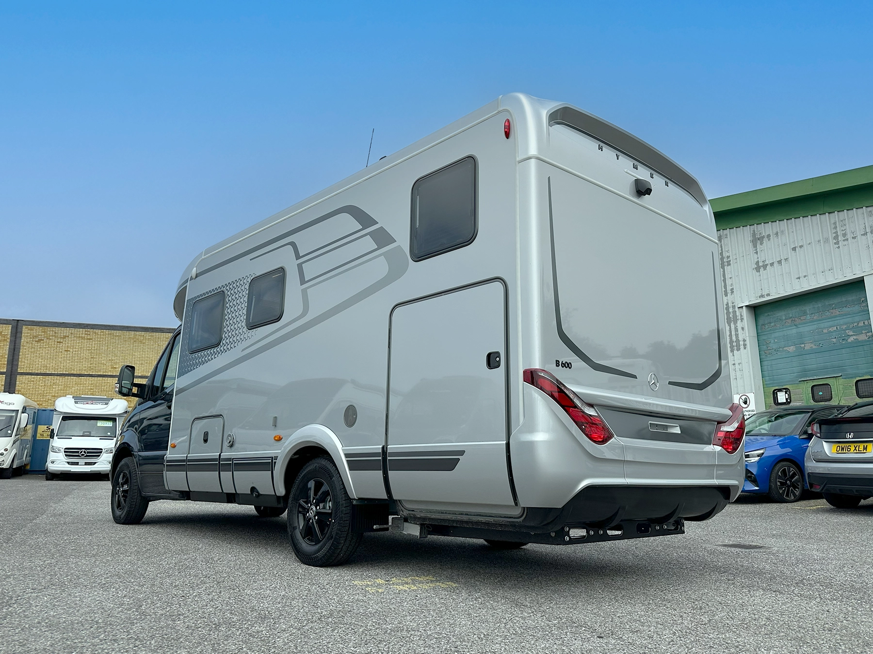 Hymer B-MC T 600 Exterior Rear Left Side