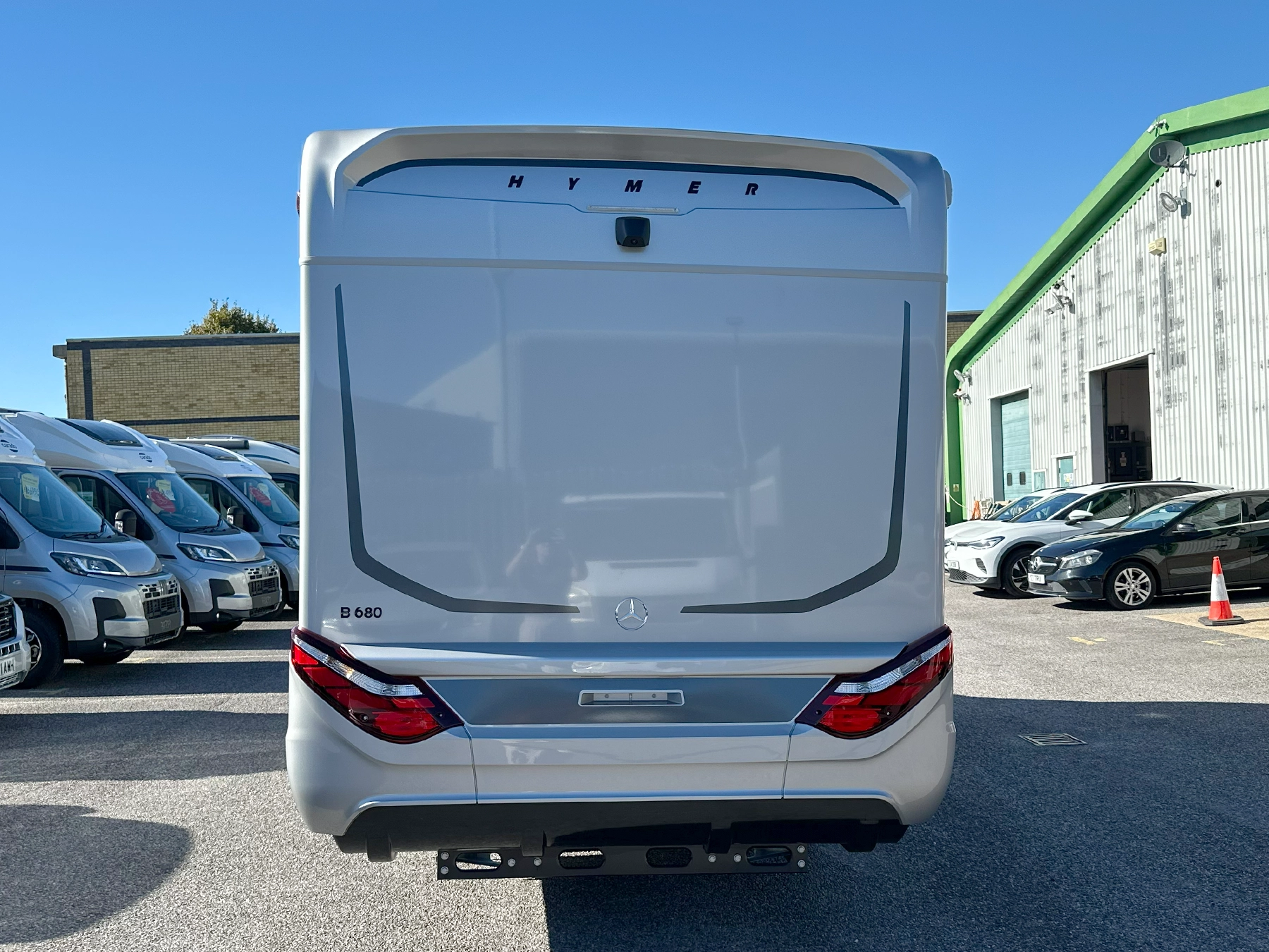 Hymer B-MC T 680 Exterior Rear