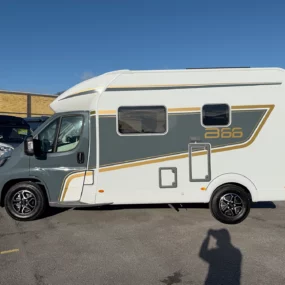 Burstner B66 594 TD Exterior Left Side