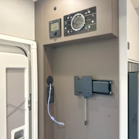 Burstner B66 594 TD TV Bracket & Control Panel