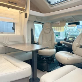 Burstner B66 744 TD Lounge Area