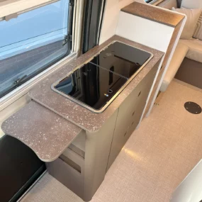 Burstner B66 644 C Kitchen Worktop Extended