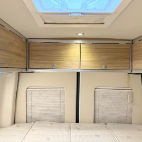 Hymer Grand Canyon S Overhead Storage Bedroom