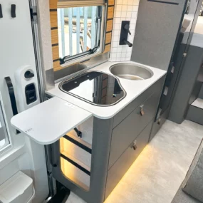 Hymer ML-T 580 4X4 Kitchen Area with Extended Worktop