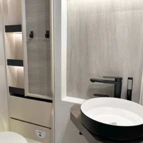 Burstner Signature 7.0 Bathroom Sink & Storage
