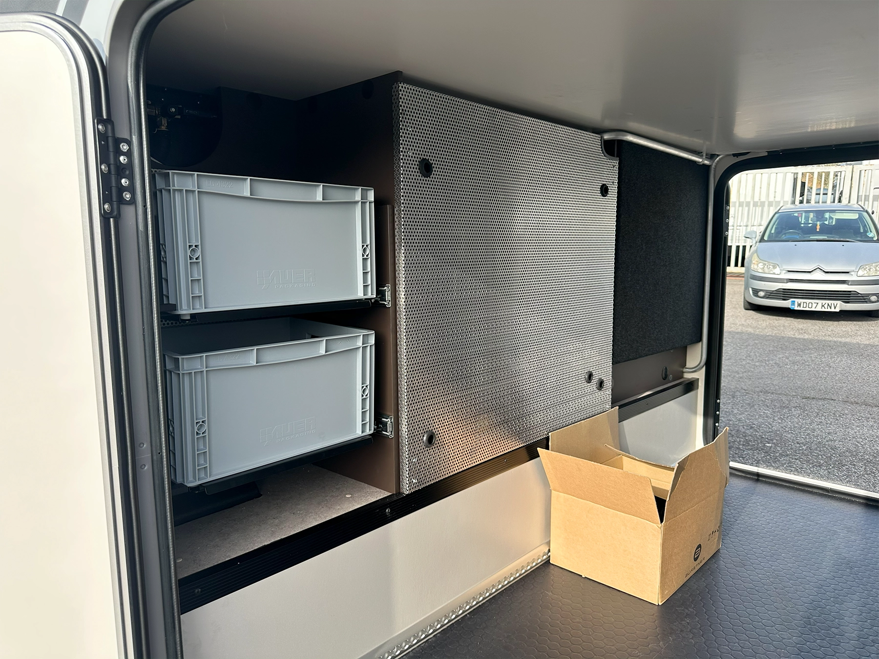 Burstner Signature 7.0 Exterior Garage Storage